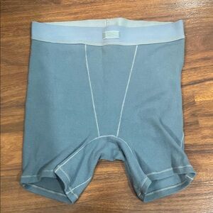 SKIMS Blue Boxer Briefs